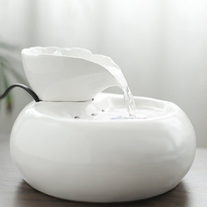 Discover the Benefits of the Ceramic Leaf Automatic Water Dispenser