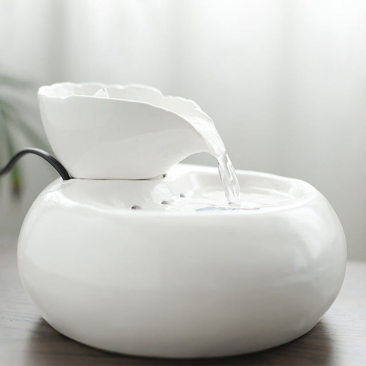 Discover the Benefits of the Ceramic Leaf Automatic Water Dispenser